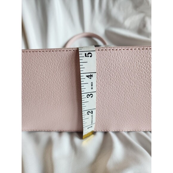 Kate Spade Wellesley Rachelle Satchel Bag Ballet Slipper Pink Leather Handbag - Picture 13 of 16